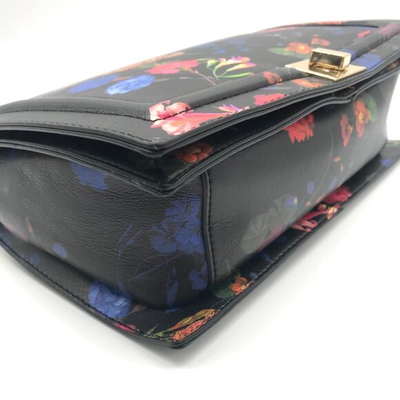 I.N.C. International Concepts Midnight Flower Ajae Flap Crossbody - Picture 6 of 11